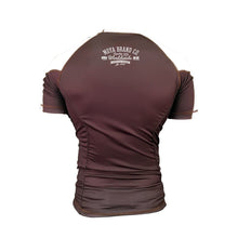 Cargar imagen en el visor de la galería, Moya Brand Rashguard Scuderia III Manga Corta - Marrón - StockBJJ
