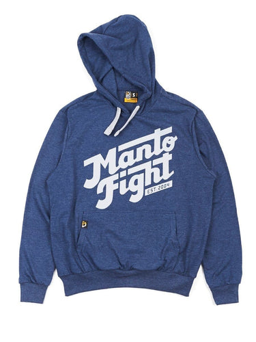 MANTO hoodie CALI LIGHT- Azul Denim