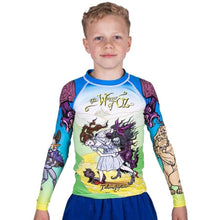 Carregar imagem no visualizador da galeria, Tatami Kid`s Meerkatsu Whizzer Of Oz Rash Guard - StockBJJ
