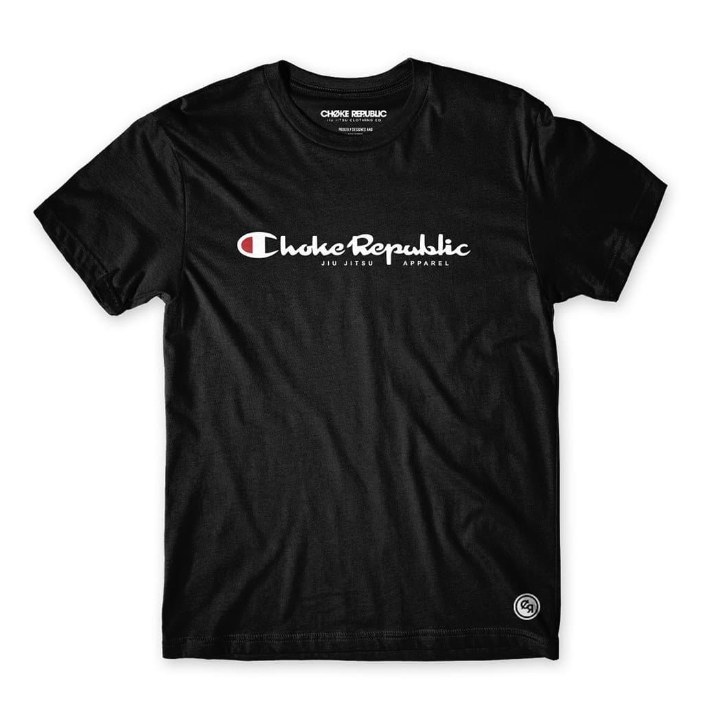 Camiseta Champion- Negro - StockBJJ