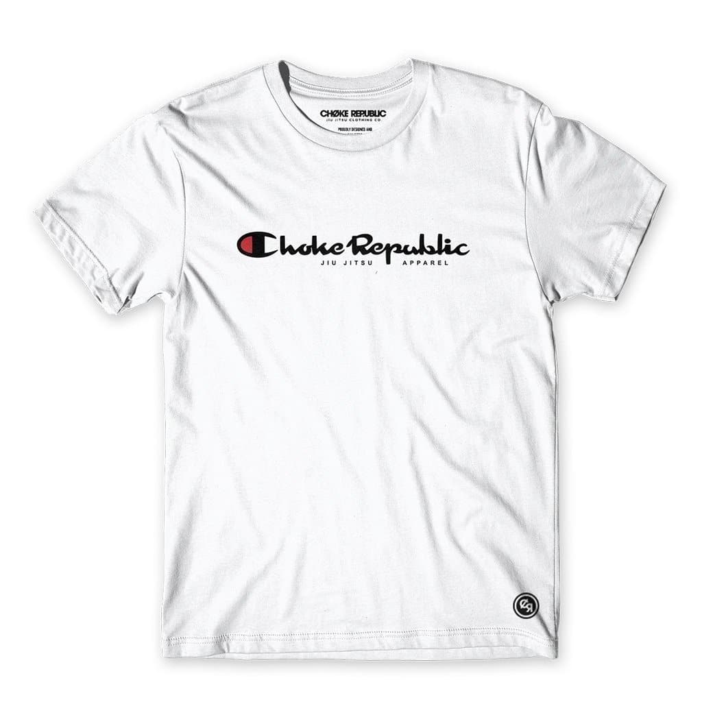 Camiseta Champion- Blanco - StockBJJ
