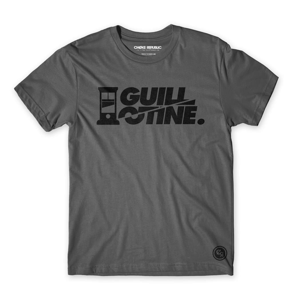 Camiseta Guillotine- Gris - StockBJJ