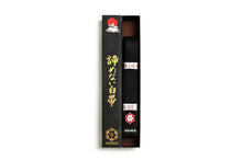 Charger l&#39;image dans la galerie, Cinturón Kanji  &quot;Original&quot; - Negro con barra Blanca - StockBJJ
