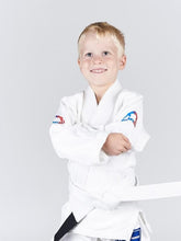 Cargar imagen en el visor de la galería, Kimono MANTO &quot;Junior&quot; Youth BJJ - Blanco - StockBJJ
