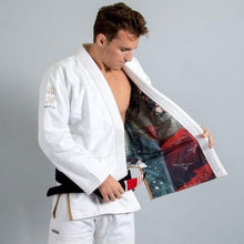 Carregar imagem no visualizador da galeria, Kimono Akashio Limited Edition Jiu Jitsu Gi- Blanco - StockBJJ
