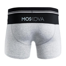Lade das Bild in den Galerie-Viewer, Boxer Moskova M2 Algodón - Heather Grey Stripe - StockBJJ
