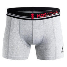 Lade das Bild in den Galerie-Viewer, Boxer Moskova M2 Algodón - Heather Grey Stripe - StockBJJ
