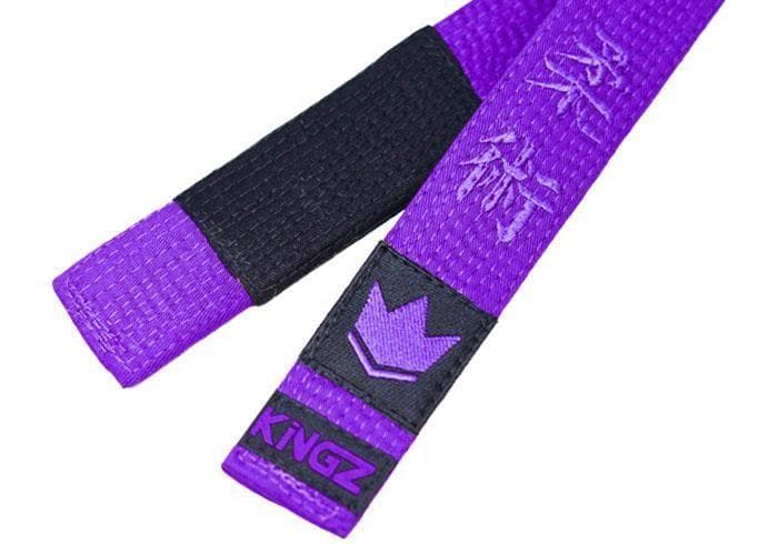 Cinturones Kingz Reign Supreme- Morado - StockBJJ