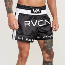 Carregar imagem no visualizador da galeria, RVCA Muay Thai Short- Negro - StockBJJ
