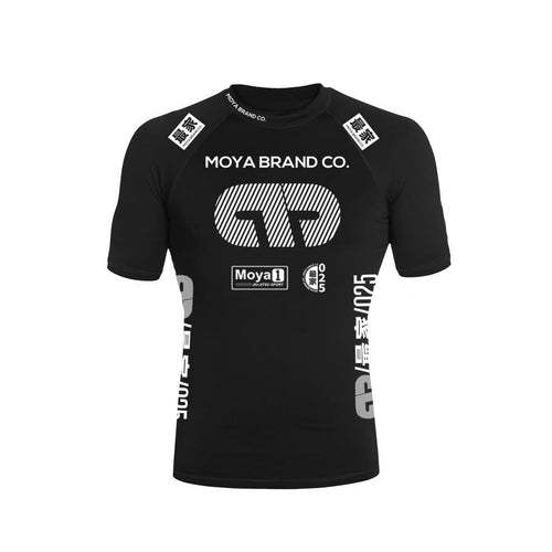 Rashguard Team Moya Manga Corta - Negro