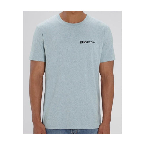 Moskova tee-shirt rond bleu-négro