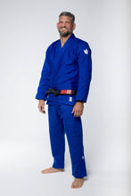 Load image into Gallery viewer, Kimono Kingz The One- Azul- CINTURON BLANCO INCLUIDO - StockBJJ
