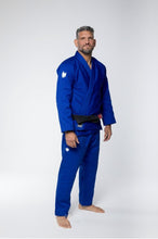 Load image into Gallery viewer, Kimono Kingz The One- Azul- CINTURON BLANCO INCLUIDO - StockBJJ
