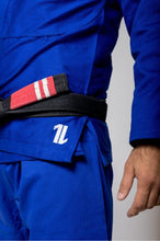 Load image into Gallery viewer, Kimono Kingz The One- Azul- CINTURON BLANCO INCLUIDO - StockBJJ
