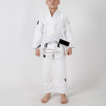 Carregar imagem no visualizador da galeria, Kimono Kingz Kid´s The One Blanco con cinturón blanco - StockBJJ
