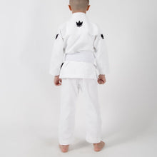 Lade das Bild in den Galerie-Viewer, Kimono Kingz Kid´s The One Blanco con cinturón blanco - StockBJJ
