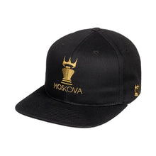 Load image into Gallery viewer, Corpo Crown Full Hat MOSKOVA- Negro- Oro - StockBJJ
