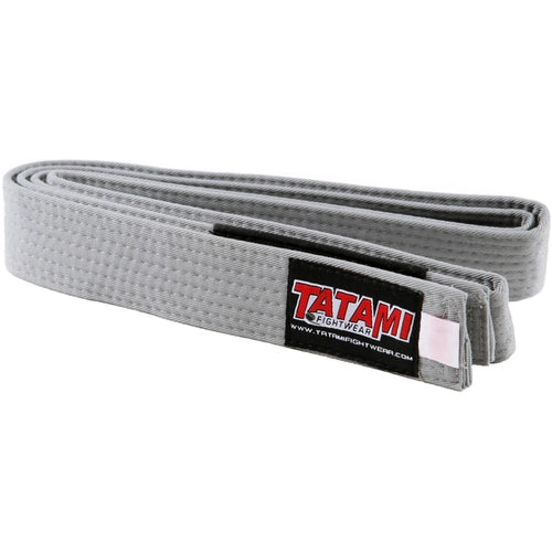 Tatami ibjjf enfants ceinture de rang - gris