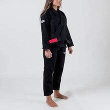 Lade das Bild in den Galerie-Viewer, Kimono BJJ (Gi) Maeda Red Label 3.0 negro para mujer - CINTURÓN BLANCO INCLUIDO
