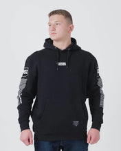 Carregar imagem no visualizador da galeria, Kingz Slant Bar Pullover Hoodie- Black
