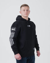 Carregar imagem no visualizador da galeria, Kingz Slant Bar Pullover Hoodie- Black
