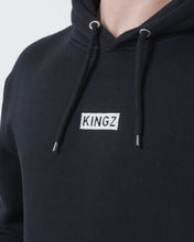 Carregar imagem no visualizador da galeria, Kingz Slant Bar Pullover Hoodie- Black
