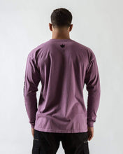 Lade das Bild in den Galerie-Viewer, Kingz Jiu Jitsu Squad L/S-Magenta T-Shirt
