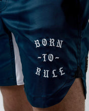 Cargar imagen en el visor de la galería, Kingz- Born To Rule Shorts Azul
