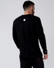 Lade das Bild in den Galerie-Viewer, Kingz Jiu Jitsu Squad L/S-Black T-Shirt
