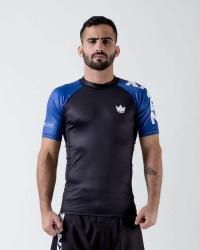Rashguard Kingz Ranked Performance Short Sleeve - Azul