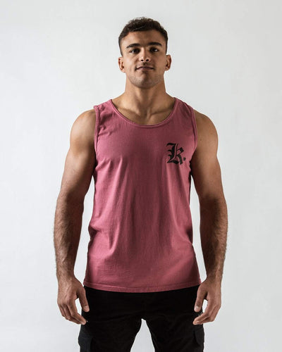 Tanque kingz velho inglês- vermelho