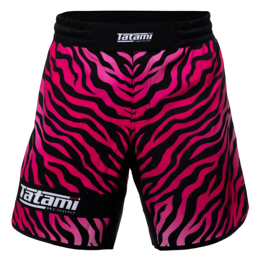 Os shorts de luta recarregam Tatami- rosa