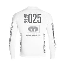 Carregar imagem no visualizador da galeria, Rashguard Team Moya Manga Larga - Blanco
