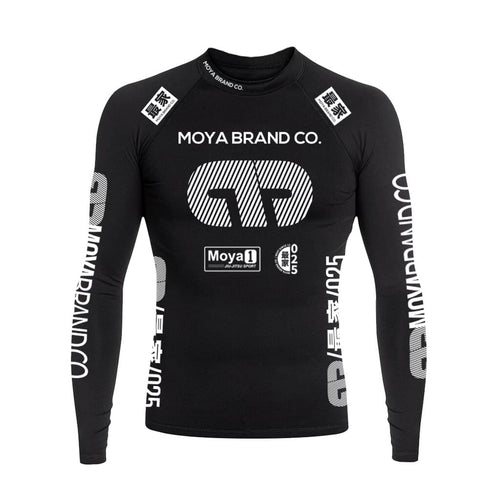 Rashguard Team Moya Manga Larga - Negro