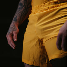 Cargar imagen en el visor de la galería, Progress- Profile Hybrid Shorts- Amarillo Dorado
