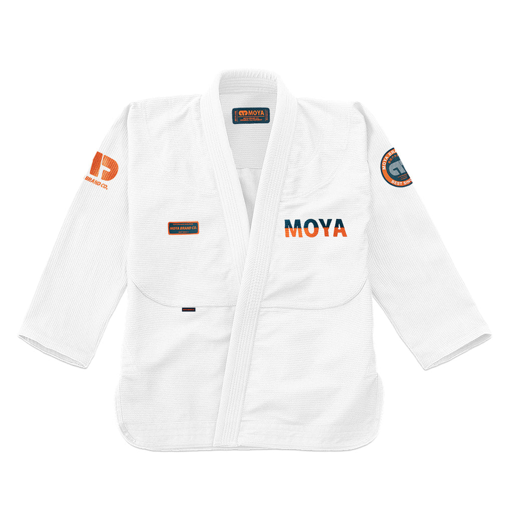 Kimono BJJ (Gi) Moya Brand Parka-Branco