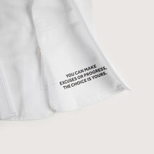 Carregar imagem no visualizador da galeria, Kimono BJJ (G) Progress Kids The Academy-branco- Faixa branca incluida
