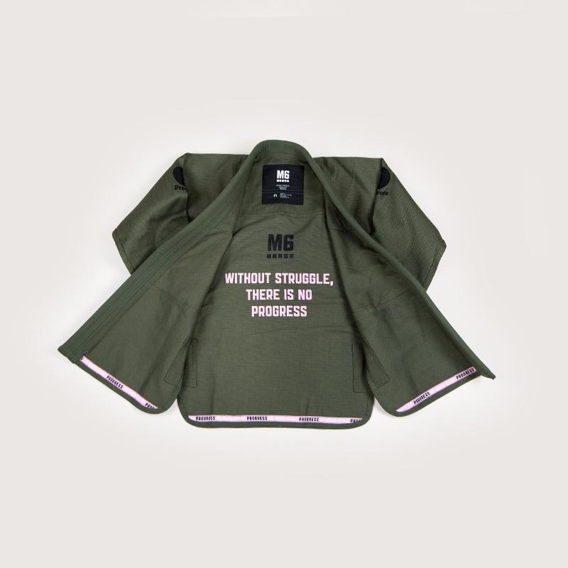 Kimono BJJ (GI) Progresso Ladies M6 Mark 5- Floresta Verde
