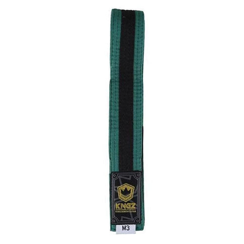 Kingz - Green Black Belt with black line