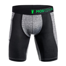 Load image into Gallery viewer, Boxer Moskova M2 Tech Long Wicking- Gray / Black
