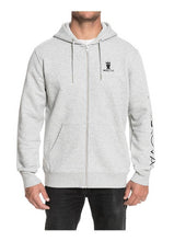 Lade das Bild in den Galerie-Viewer, Moskova Zip Hoodie-Grau-Schwarz
