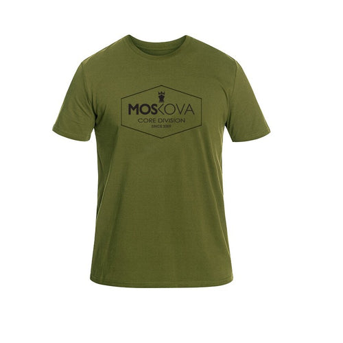 Moskova tee avant carré - green militaire