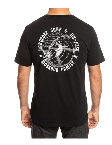 Moskova tee squelette baril-negro blanco